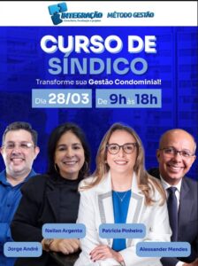 Evento de capacitação para síndicos e gestores de condomínios